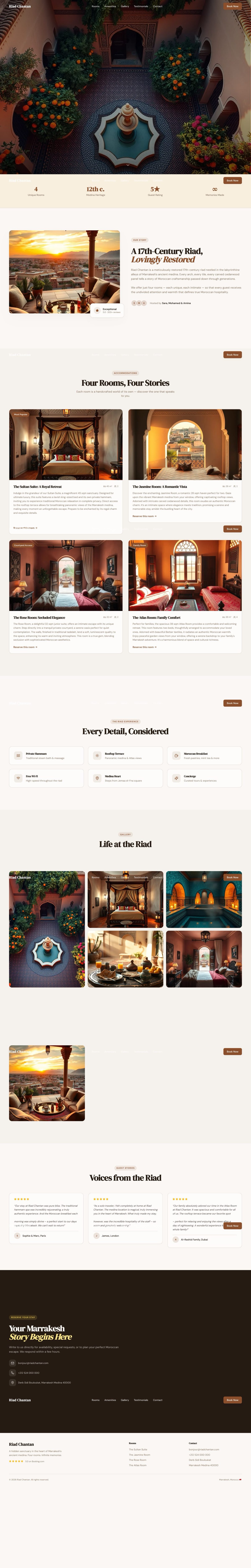 Riad Chantan — built with Chantan